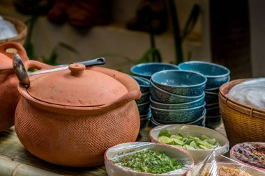 Tayland 'ın geleneksel çömleği.