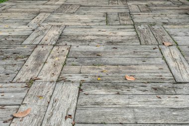 Eski ahşap zemin manzarası