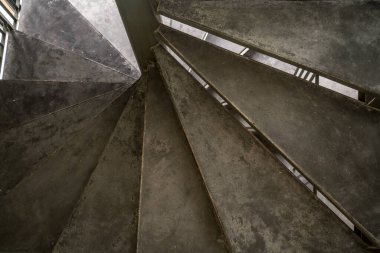 Black Metal Spiral merdiven