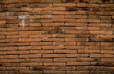Eski kahverengi tuğla duvar dokusu