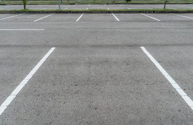 Boş otopark basit arkaplan