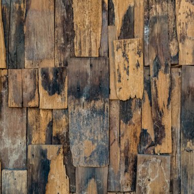 Eski kahverengi ahşap duvar dokusu
