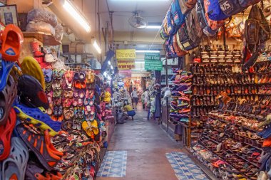 Chiang Mai, Tayland 28 Mart 2016 gıda pazarı