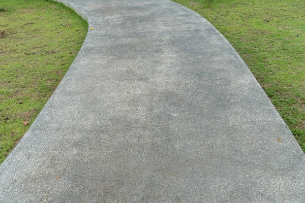 Chemin Bétonné Dans Parc — Photo