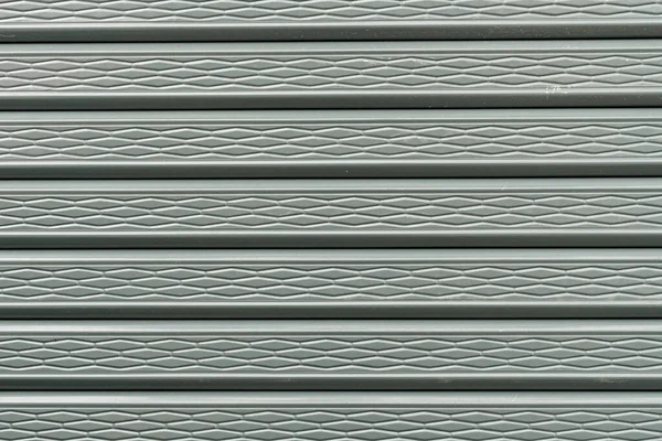 灰色の金属板ローラーゲート — ストック写真