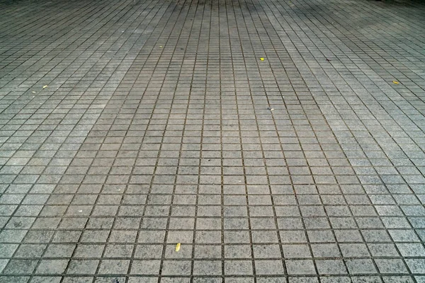 茶色のタイルの床の視点 — ストック写真