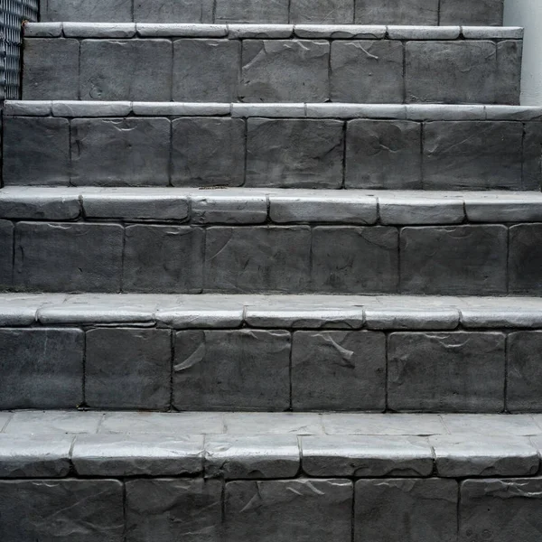 灰色の石瓦の階段 — ストック写真