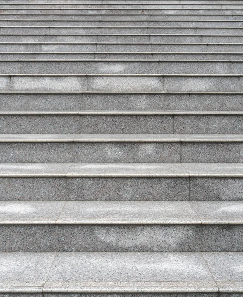 Escadaria Granito Cinza Fundo Simples — Fotografia de Stock
