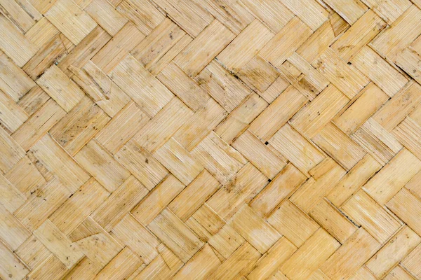 Fundo Textura Tecido Bambu — Fotografia de Stock