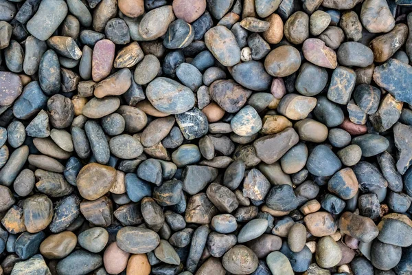 Image Gray Brown Gravel Texture Background — Stock Photo, Image