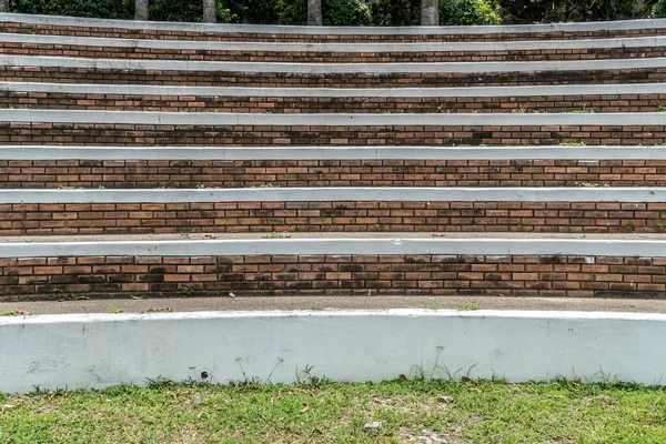 Bocht Van Oude Betonnen Tribune — Stockfoto