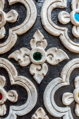 Tay tapınağında antik beton sıva