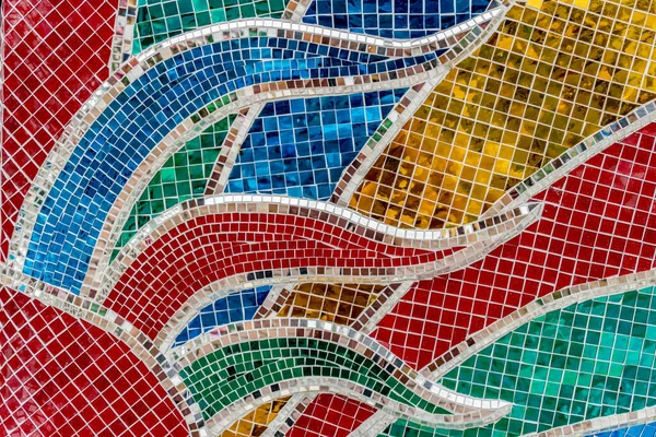 Colorato Mosaico Vetro Modello — Foto Stock