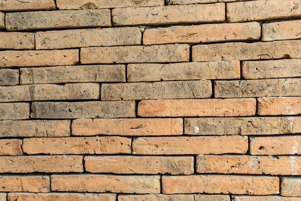 Oude Bruine Bakstenen Muur — Stockfoto