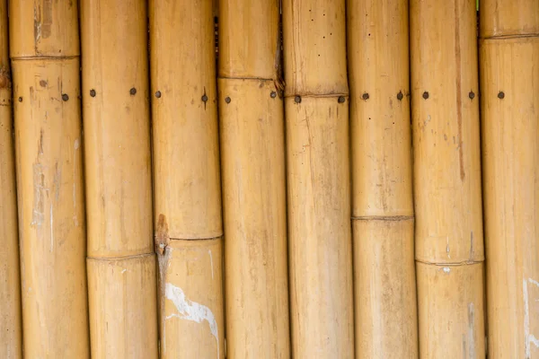 Parte Parede Bambu — Fotografia de Stock