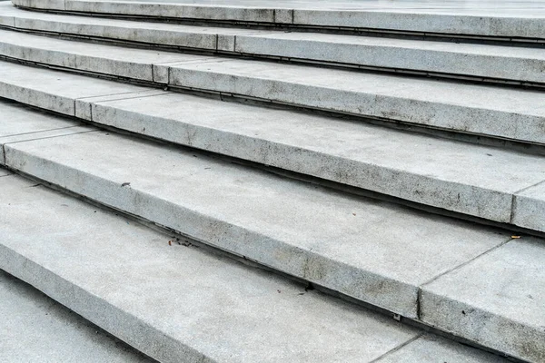 曲線コンクリート階段の展望 — ストック写真