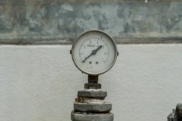 Pressure gauge show zero — Stock Image Pressure Gauge Show Zero Royalty Free Stock Images