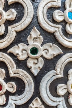 Tay tapınağında antik beton sıva