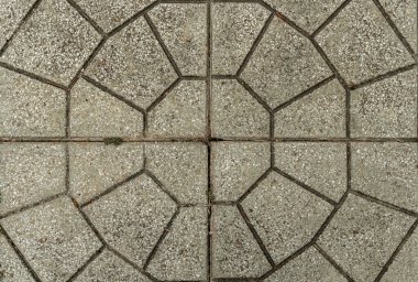 Beton blok zemin şablon arkaplanı