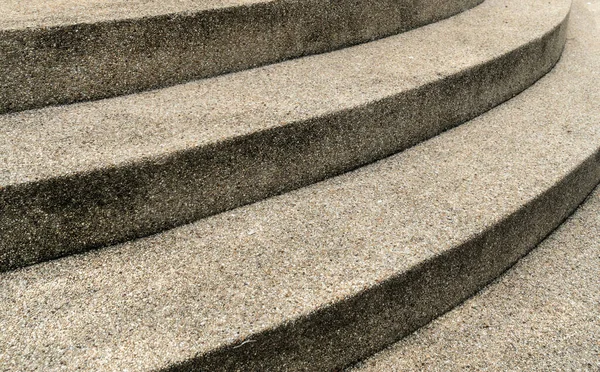 Concrete Small Gravel Texture Staircase — Stock Photo, Image