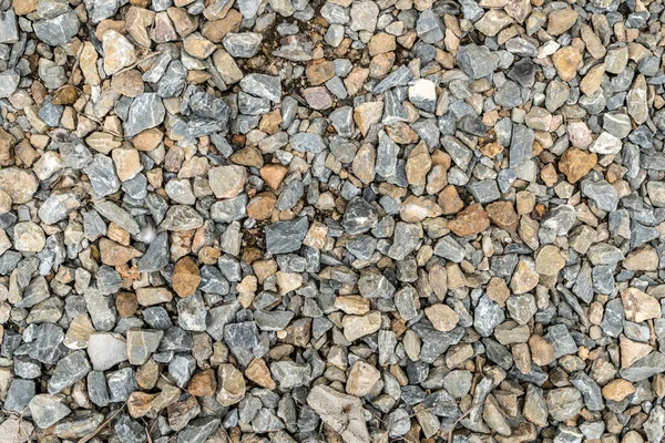 Gray Gravel Texture Background — Stock Photo, Image