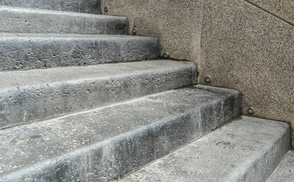 Escalier Béton Vieilli Fond Simple — Photo
