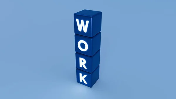 Mavi Küpler Modern İş ve Görsel Kimlik için Gökyüzü Mavi Arkaplan Üzerinde Dikey Bakış Açısı Olarak Yazılıyor