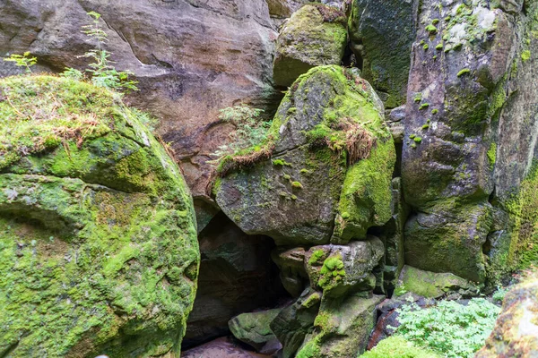 National Park Adrspach Teplice Rocks Rock Town Czech Republic — Stock Photo, Image