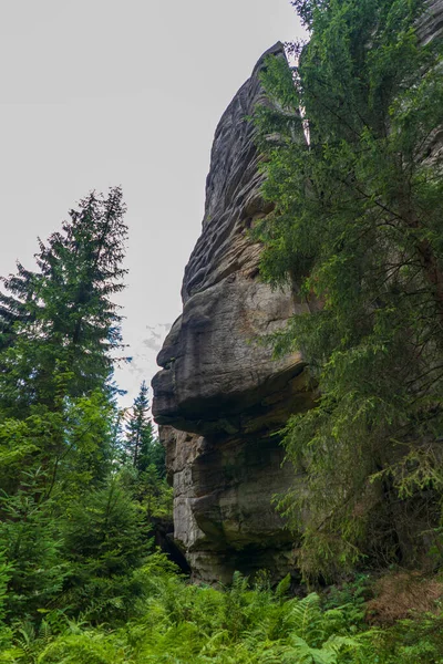 Parque Nacional Adrspach Rocas Teplice Rock Town República Checa —  Fotos de Stock