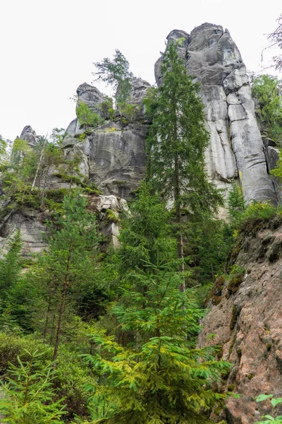 National Park Adrspach Teplice Rocks Rock Town Czech Republic — Stock Photo, Image
