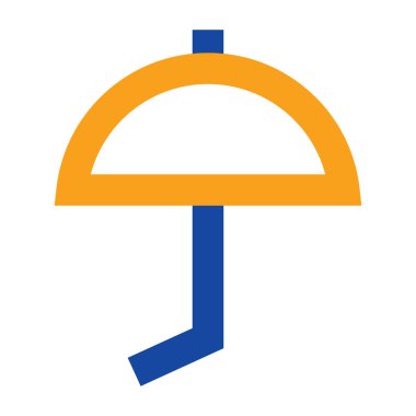 Şemsiye, koruma hattı simgesi