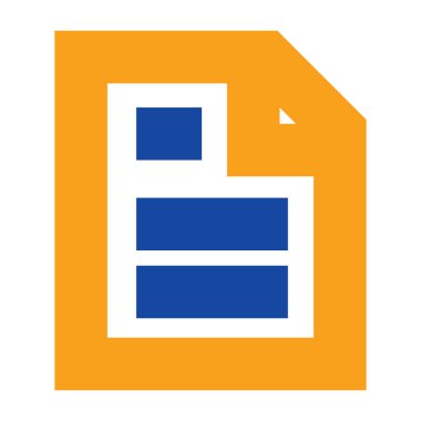 Evrak not satırı simgesi