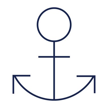 denizsel çapa simgesi