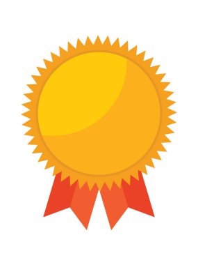 Altın Madalya düz tasarım