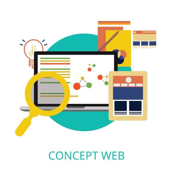 Illustration de stock Web design — Image vectorielle
