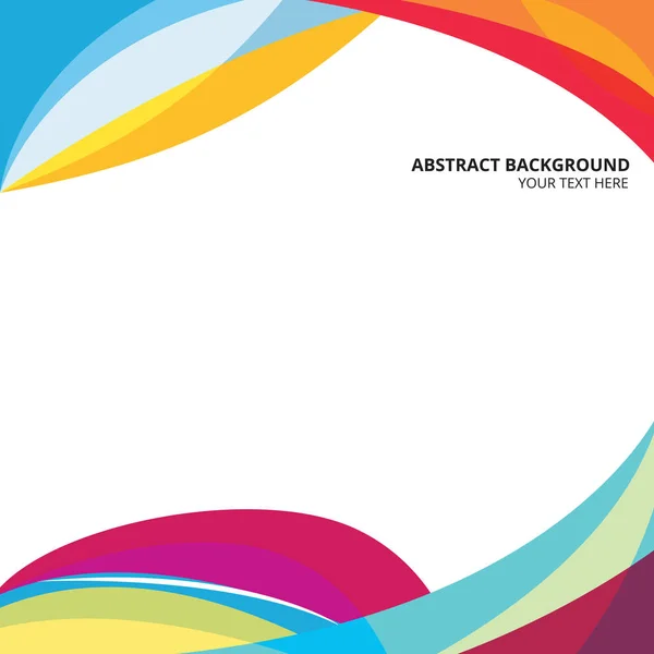 Soyut Spectrum Waves stok illüstrasyon