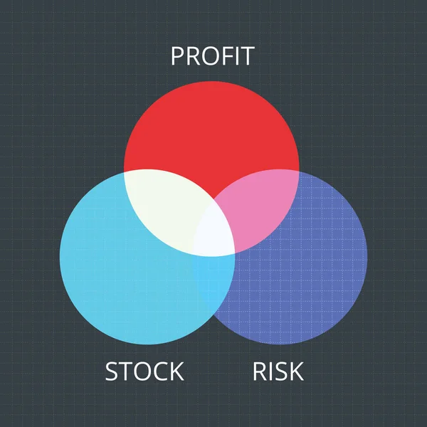 Gráfico de torta ilustração vetorial colorida — Vetor de Stock