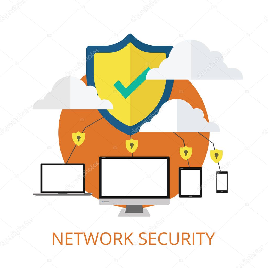 Data protection and Network security banners