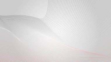 Sunum için yeşil mavi ve gri eğri arkaplan duvar kağıdı vektör resmi