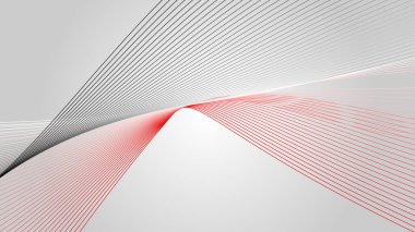 Sunum için yeşil mavi ve gri eğri arkaplan duvar kağıdı vektör resmi