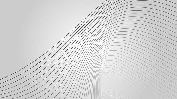 Green blue and gray curve line background wallpaper vector image for presentation