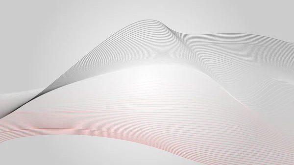 Sunum için yeşil mavi ve gri eğri arkaplan duvar kağıdı vektör resmi