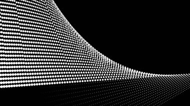 Siyah ve Beyaz Yarıtonlu Soyut Arkaplan Modern Grafik Tasarım Deseni En Düşük Doku