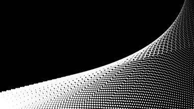 Siyah ve Beyaz Yarıtonlu Soyut Arkaplan Modern Grafik Tasarım Deseni En Düşük Doku