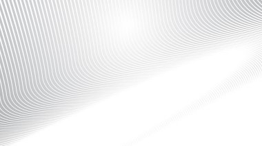 Gri Çizgili Çizgi Dalgası Soyut Arkaplan Modern Geometrik Desen Asgari Doku Vektörü Tasarımı