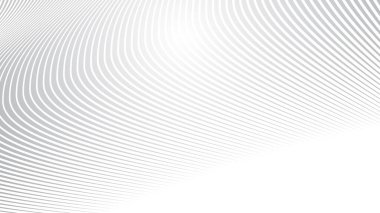 Gri Çizgili Çizgi Dalgası Soyut Arkaplan Modern Geometrik Desen Asgari Doku Vektörü Tasarımı