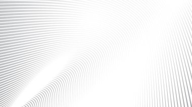 Gri Çizgili Çizgi Dalgası Soyut Arkaplan Modern Geometrik Desen Asgari Doku Vektörü Tasarımı