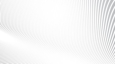 Gri Çizgili Çizgi Dalgası Soyut Arkaplan Modern Geometrik Desen Asgari Doku Vektörü Tasarımı