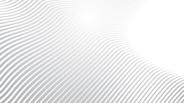 Gri Çizgili Çizgi Dalgası Soyut Arkaplan Modern Geometrik Desen Asgari Doku Vektörü Tasarımı