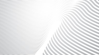 Gri Çizgili Çizgi Dalgası Soyut Arkaplan Modern Geometrik Desen Asgari Doku Vektörü Tasarımı
